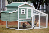 Classical Chicken Coop with Run