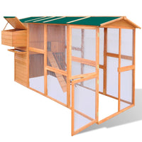 Deluxe Chicken Coop with Large Run