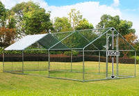 Huge 6 x 3m Steel Dog Enclosure with Roof