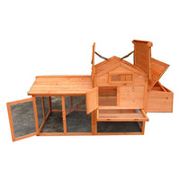 King Chicken Coop with Run