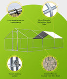Huge 6 x 3m Steel Dog Enclosure with Roof