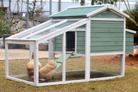 Classical Chicken Coop with Run