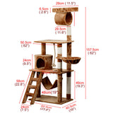 158cm Brown Scratcher